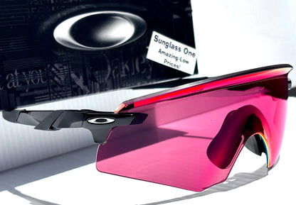 Oakley ENCODER Shiny Black Frame PRIZM Field Red Lens Sunglass oo9471-02
