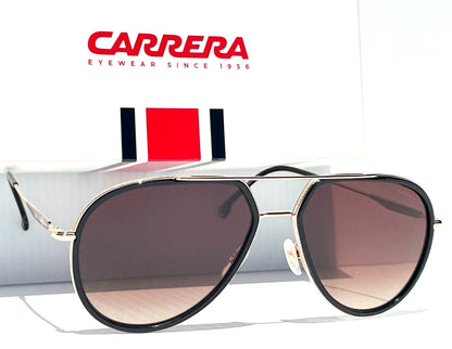 CARRERA Gold Tortoise & Black Frame Gradient Bronze Sunglass 295/S 2M2HA