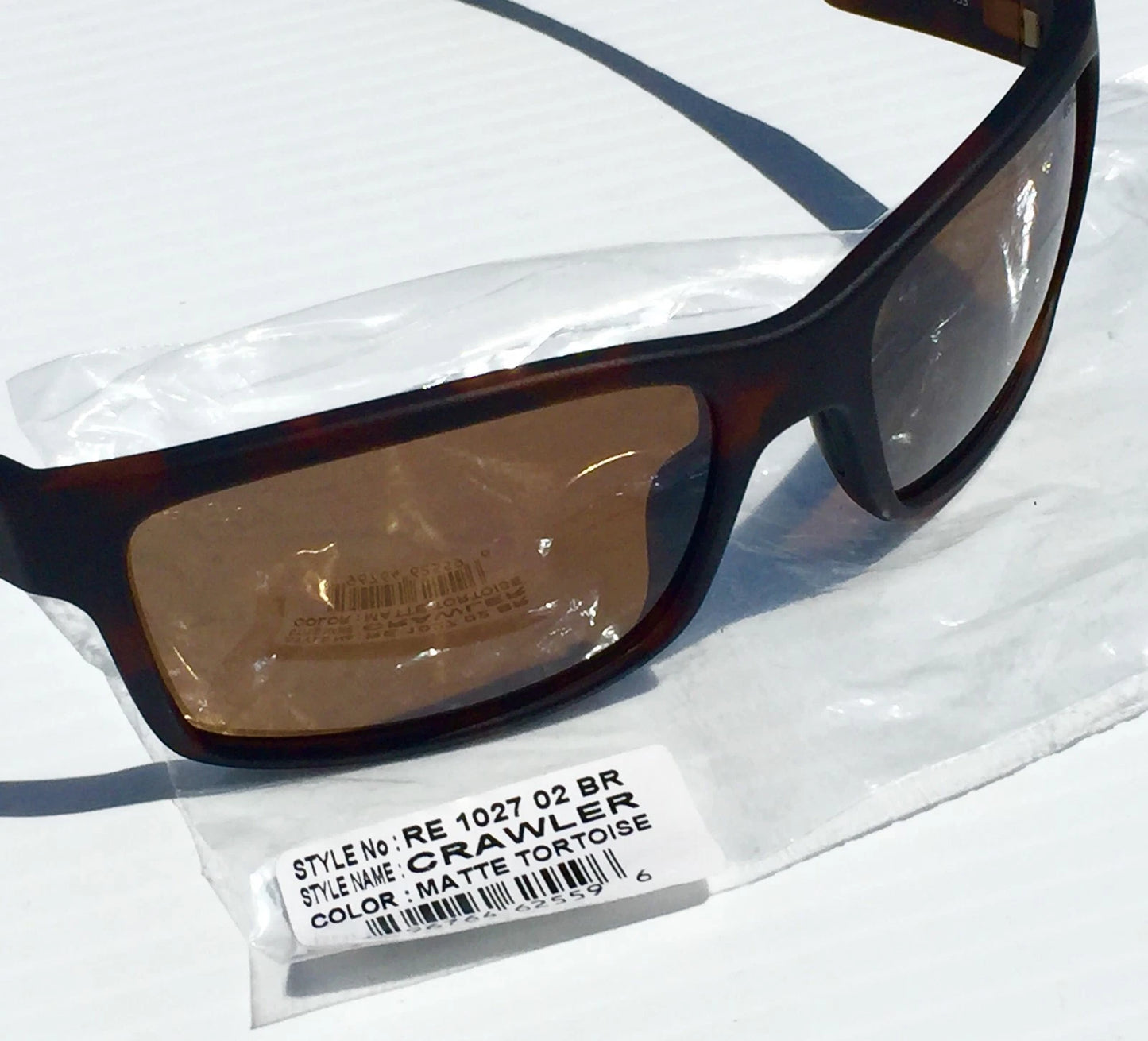 REVO CRAWLER Tortoise Matte POLARIZED Brown Terra Lens Sunglass RE 1027 02 BR