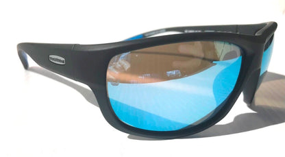REVO CAPER VOLITION Black POLARIZED Blue Water Lens Sunglass RE 1092V 01 BL
