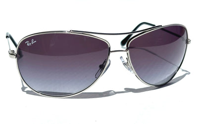 Ray Ban AVIATOR Silver Frame Grey Gradient Lens Sunglass RB3293 003/8G