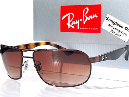 Ray Ban Bronze Tortoise UV PROTECTION Bronze Gradient Lens Sunglass RB3492 014/85