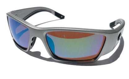 Costa CORBINA PRO Silver Metallic POLARIZED Green 580G GLASS Lens Sunglass 9109-07