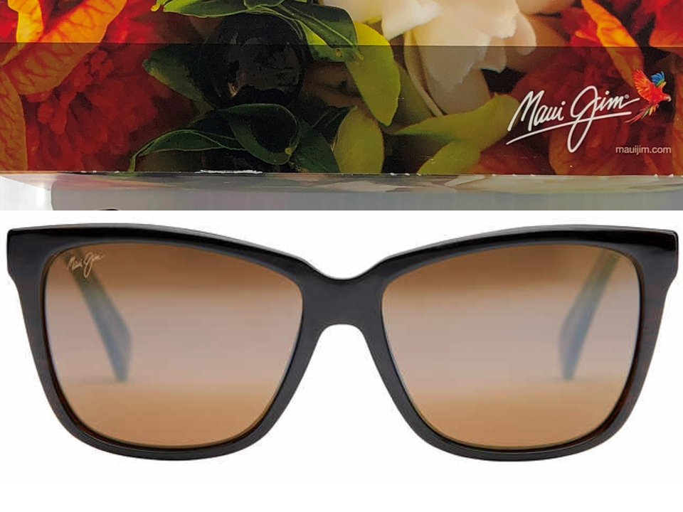 Maui Jim JACARANDA Brown POLARIZED HCL Bronze Lens Women's Sunglass H763-26