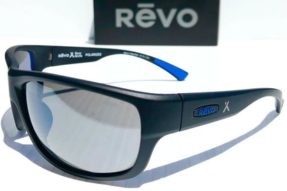 REVO CAPER BEAR GRYLLS Matte Black POLARIZED Gray Lens Sunglass RE 1092 01 GY