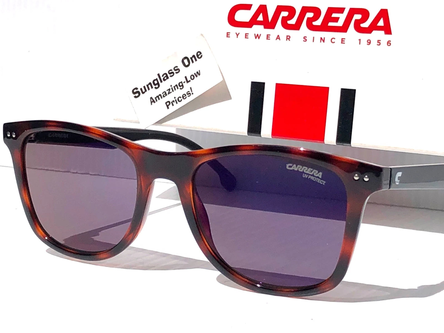CARRERA Havana Frame Blue Grey Lens Sunglass 2022T/S 05XT