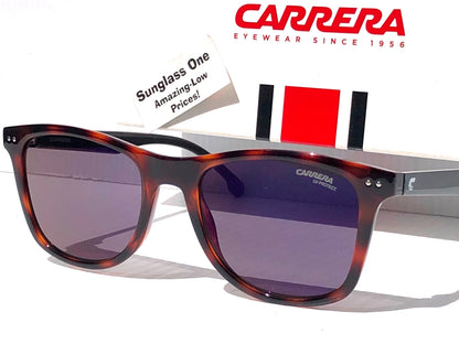 CARRERA Havana Frame Blue Grey Lens Sunglass 2022T/S 05XT