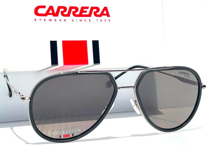 CARRERA Matte Black Frame POLARIZED Black Lens Sunglass 295/S 003M9