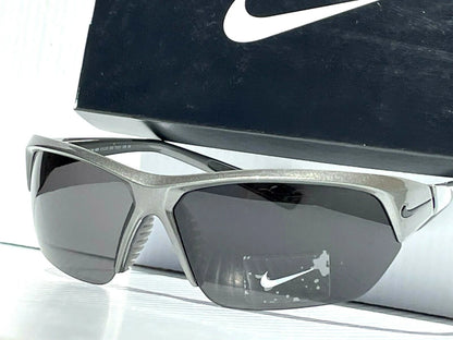 NIKE SKYLON ACE Steel Lead Metallic w Gray lens Sunglass EV1125 009