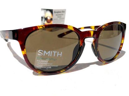 NEW Smith Optics EASTBANK Tortoise Vintage ChromaPop Gray Lens Sunglass