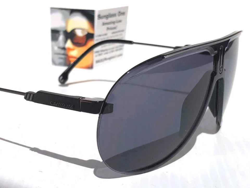 CARRERA SUPERCHAMPION Black Frame Black Lens Sunglass V812K