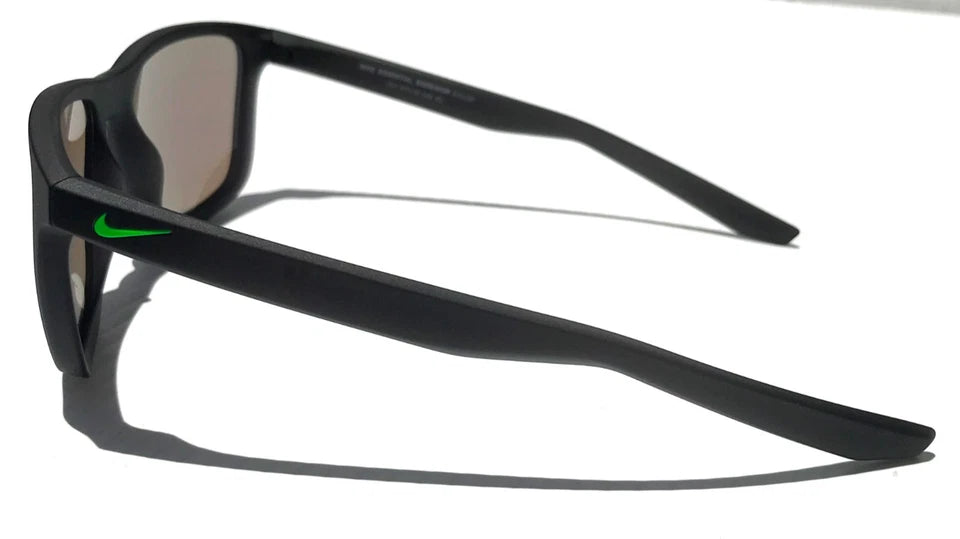 NIKE ESSENTIAL ENDEAVOR Seaweed Grey Frame Green Mirror Lens Sunglass EV1122 313