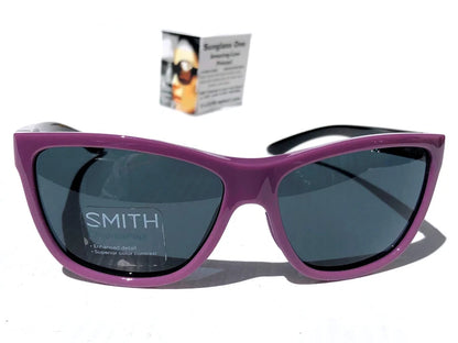 Smith Optics ECLIPSE Mauve Violet Black ChromaPop Black Lens Sunglass HK8