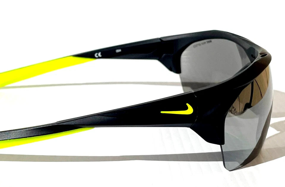 NIKE TERMINUS Matte Black Frame INTERCHANGEABLE Max Optic Silver Lens Sunglass EV1030 070