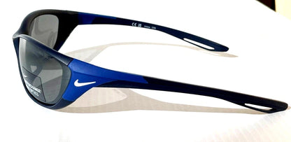 NIKE ZONE Matte Navy INTERCHANGEABLE Max Optic Silver Lens Sunglass DZ7356 410