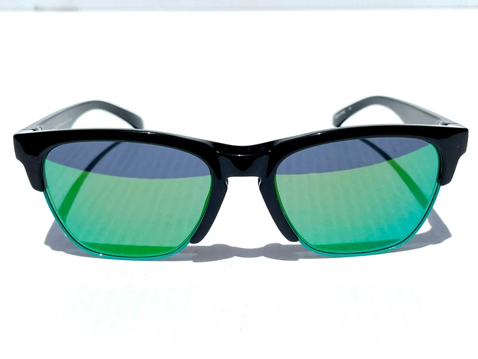 Smith Optics HAYWIRE Shiny Black w Green ChromaPop Lens Sunglass