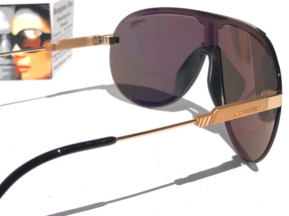 CARRERA SUPERCHAMPION Brown & Gold Frame Brown Lens Sunglass 2M22K