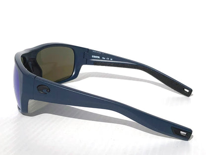 Costa Del Mar TICO Matte Midnight Blue POLARIZED Blue 580G GLASS Sunglass TCO14