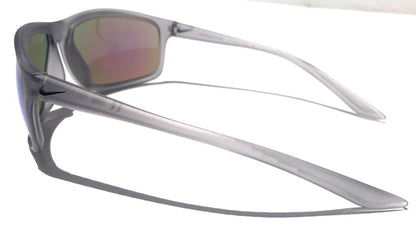NIKE ADRENALINE Matte Wolf Grey Frame Green Lens Sunglass EV1113 013