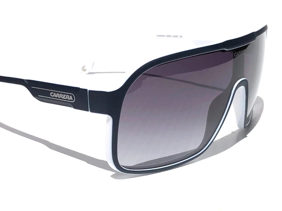 CARRERA White & Blue Frame Gradient Grey Lens Sunglass 1046/S 0JU9O