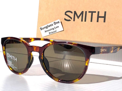 NEW Smith Optics EASTBANK Tortoise Vintage ChromaPop Gray Lens Sunglass