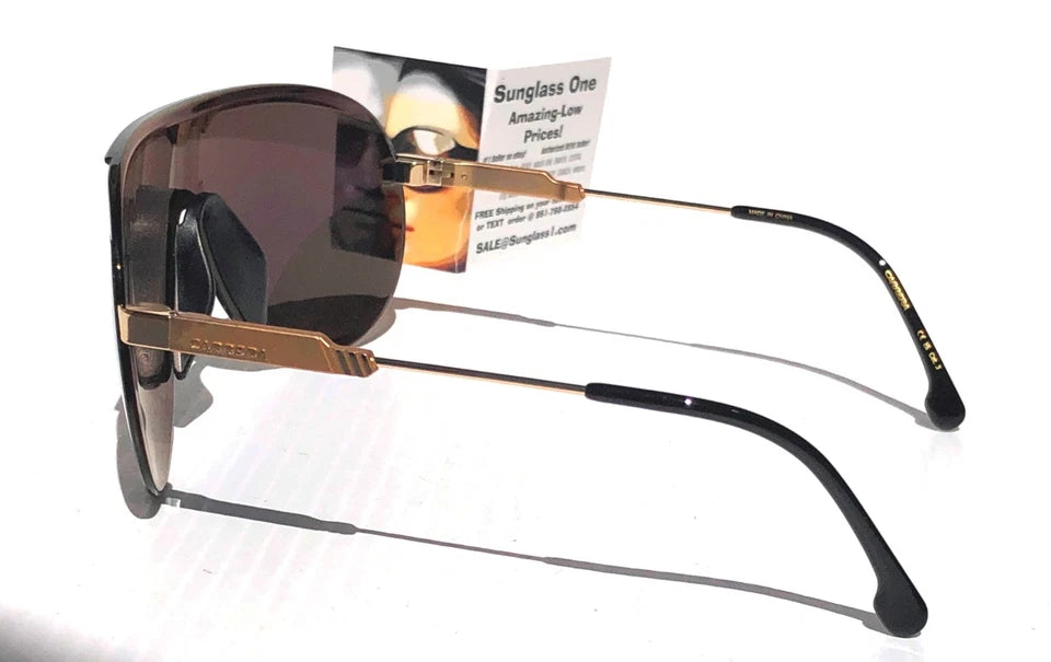 CARRERA SUPERCHAMPION Brown & Gold Frame Brown Lens Sunglass 2M22K