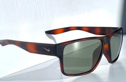 NIKE Essential Venture Mat Tortoise Flash Green Gunmetal Lens Sunglass EV1001 200