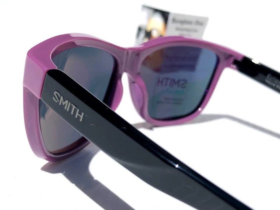 Smith Optics ECLIPSE Mauve Violet Black ChromaPop Black Lens Sunglass HK8