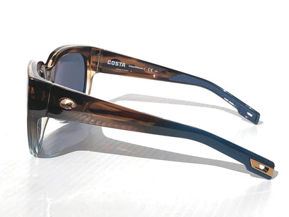 Costa Del Mar WATERWOMEN 2 Wahoo POLARIZED Grey 580P Lens Sunglass WTR 251