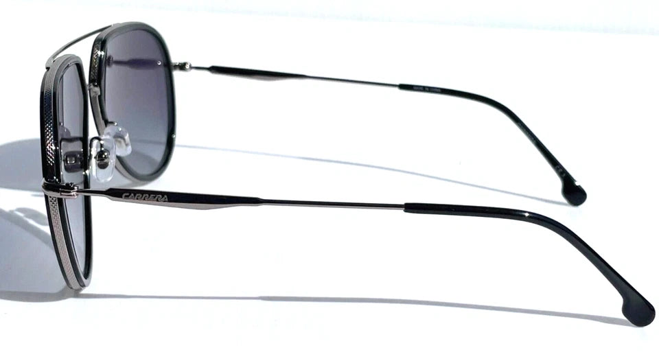 CARRERA Shiny Gunmetal Black Frame Gradient Black Sunglass 295/S 8079O