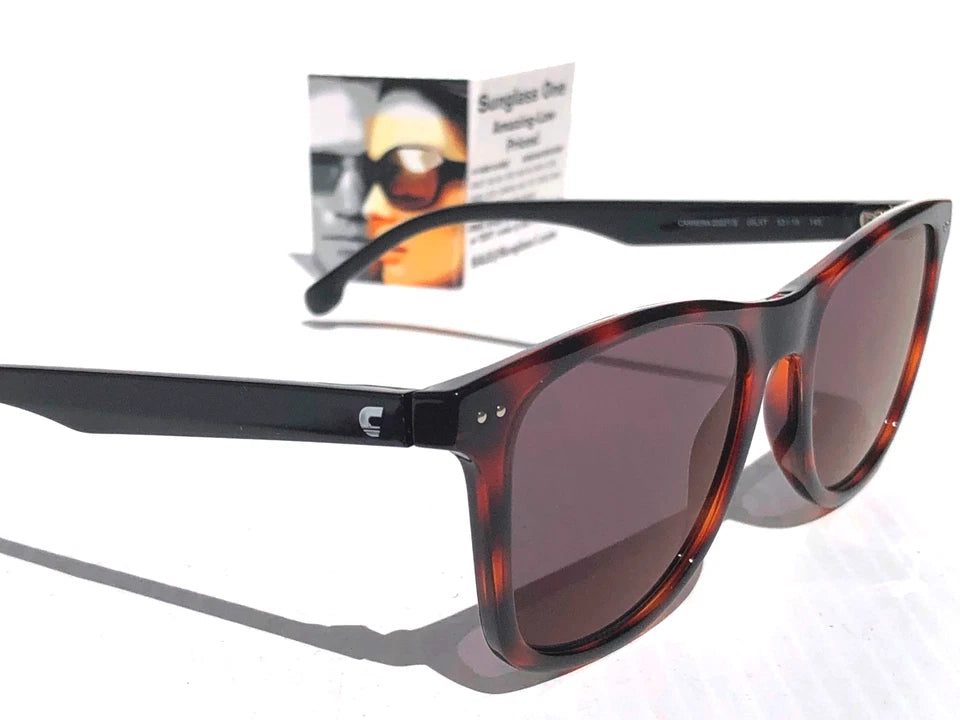 CARRERA Havana Frame Blue Grey Lens Sunglass 2022T/S 05XT