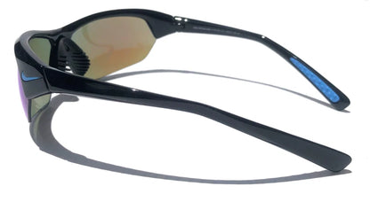 NIKE SKYLON ACE Black MAX Optics Blue Mirror Lens Sunglass DV2163 011