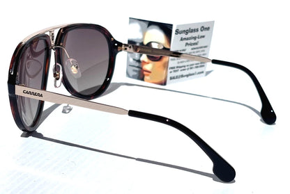 CARRERA Havana Gold & Tortoise Frame Gradient Brown Sunglass CA1003/SSAM 02IK