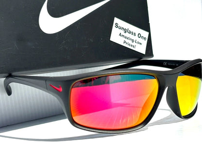 Nike ADRENALINE Matte Black Lens Sunglass EV1134 006