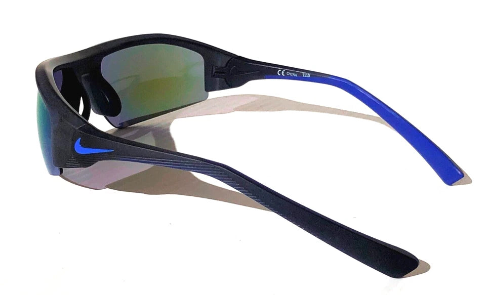 Nike SKYLON ACE 22 Obsidian GRAY Frame Violet Mirror Lens Sunglass DV2151 451