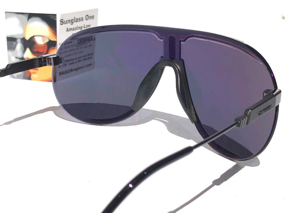 CARRERA SUPERCHAMPION Black Frame Black Lens Sunglass V812K