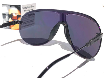 CARRERA SUPERCHAMPION Black Frame Black Lens Sunglass V812K