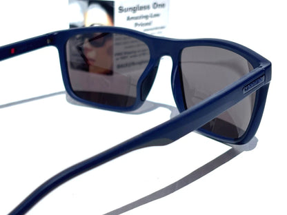 CARRERA Matte Blue Frame Blue Mirror Lens Sunglass 8047/S PJPXT