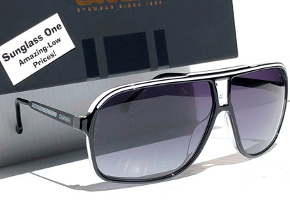 CARRERA GRAND PRIX 3 Black & Translucent Frame Grey Gradient Sunglass 80S9O