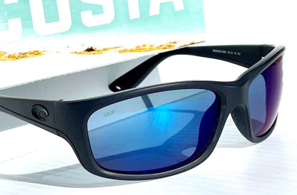 COSTA Del Mar JOSE Blackout POLARIZED Blue Mirror 580P Lens Sunglass JO 01 OBMP