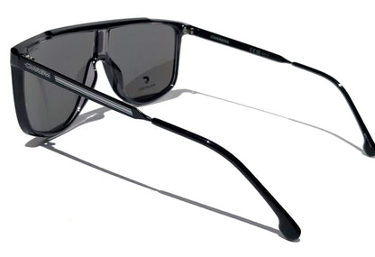 CARRERA Shiny Black Frame POLARIZED Grey Lens Sunglass 1056/S 08AM9