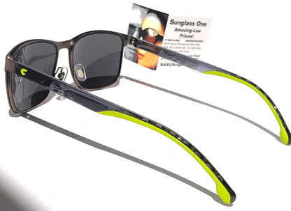 CARRERA Matte Dark Ruth Metal Frame Dark Grey Lens Sunglass 2037T/S R80IR