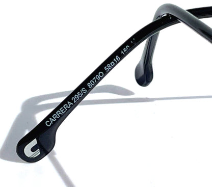 CARRERA Shiny Gunmetal Black Frame Gradient Black Sunglass 295/S 8079O