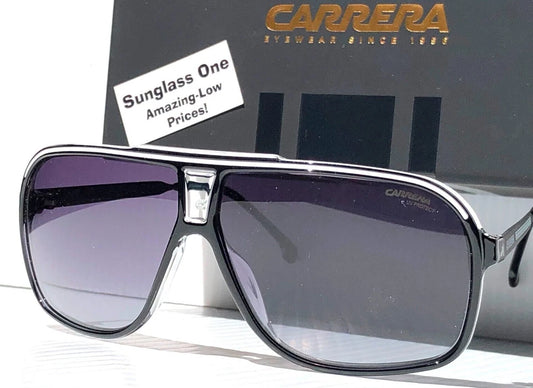 CARRERA GRAND PRIX 3 Black & Translucent Frame Grey Gradient Sunglass 80S9O