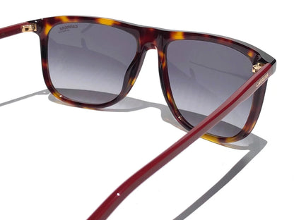 CARRERA Red Gold Tortoise Frame Gradient Grey Lens Sunglass 218/S AU29O