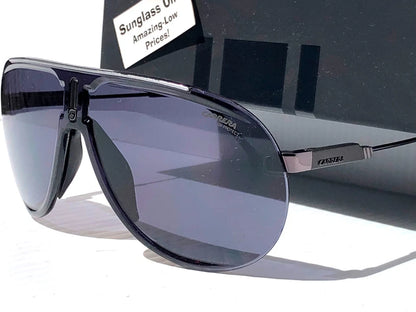 CARRERA SUPERCHAMPION Black Frame Black Lens Sunglass V812K