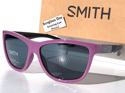 Smith Optics ECLIPSE Mauve Violet Black ChromaPop Black Lens Sunglass HK8
