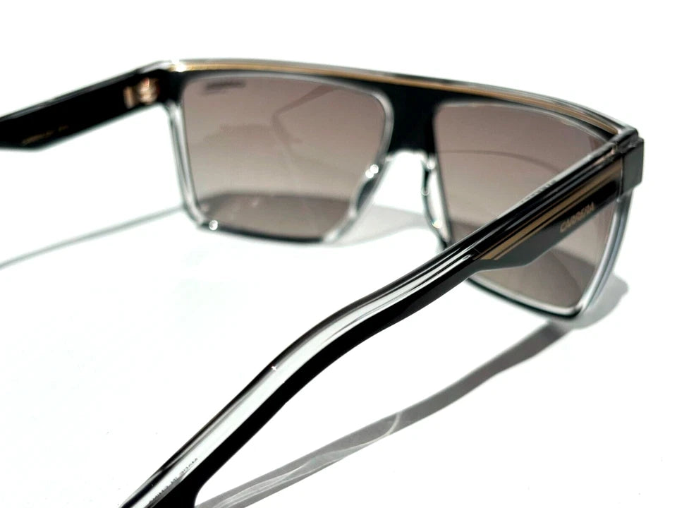 CARRERA Shiny Black & Gold Frame Brown Lens Sunglass 22/N 2M2/HA
