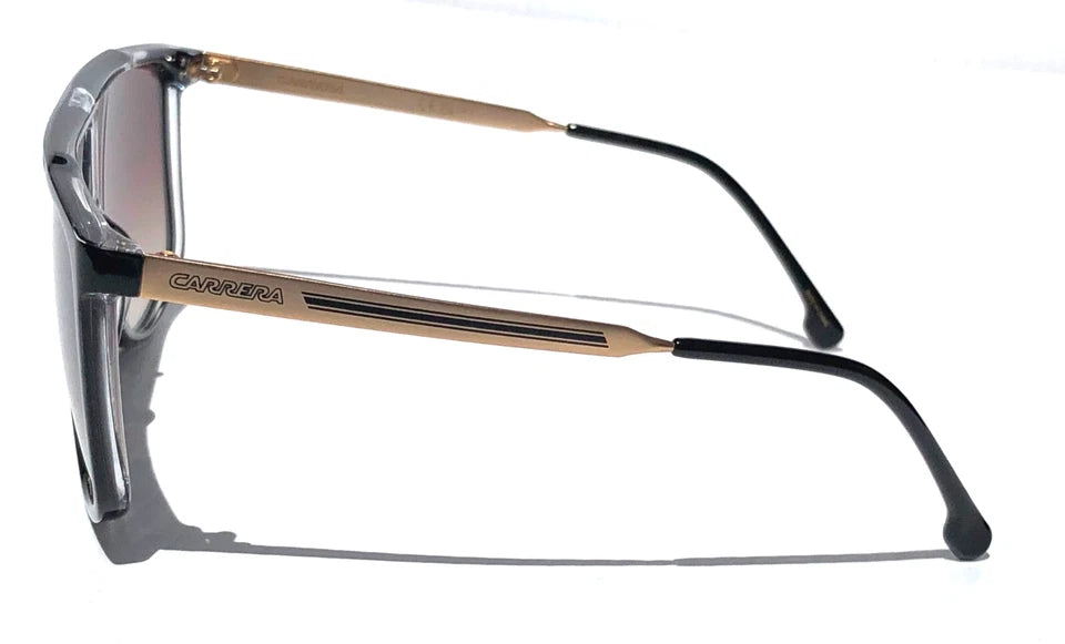 CARRERA Black Gold Frame Gradient Brown Lens Sunglass 1056/S 2M2HA