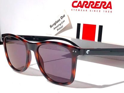 CARRERA Havana Frame Blue Grey Lens Sunglass 2022T/S 05XT